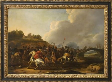 Simon Johannes van Douw — Scontro tra cavallerie